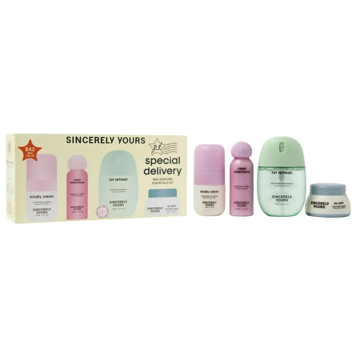 Sincerely Yours P.S. Special Delivery Mini Skincare Essentials Set
