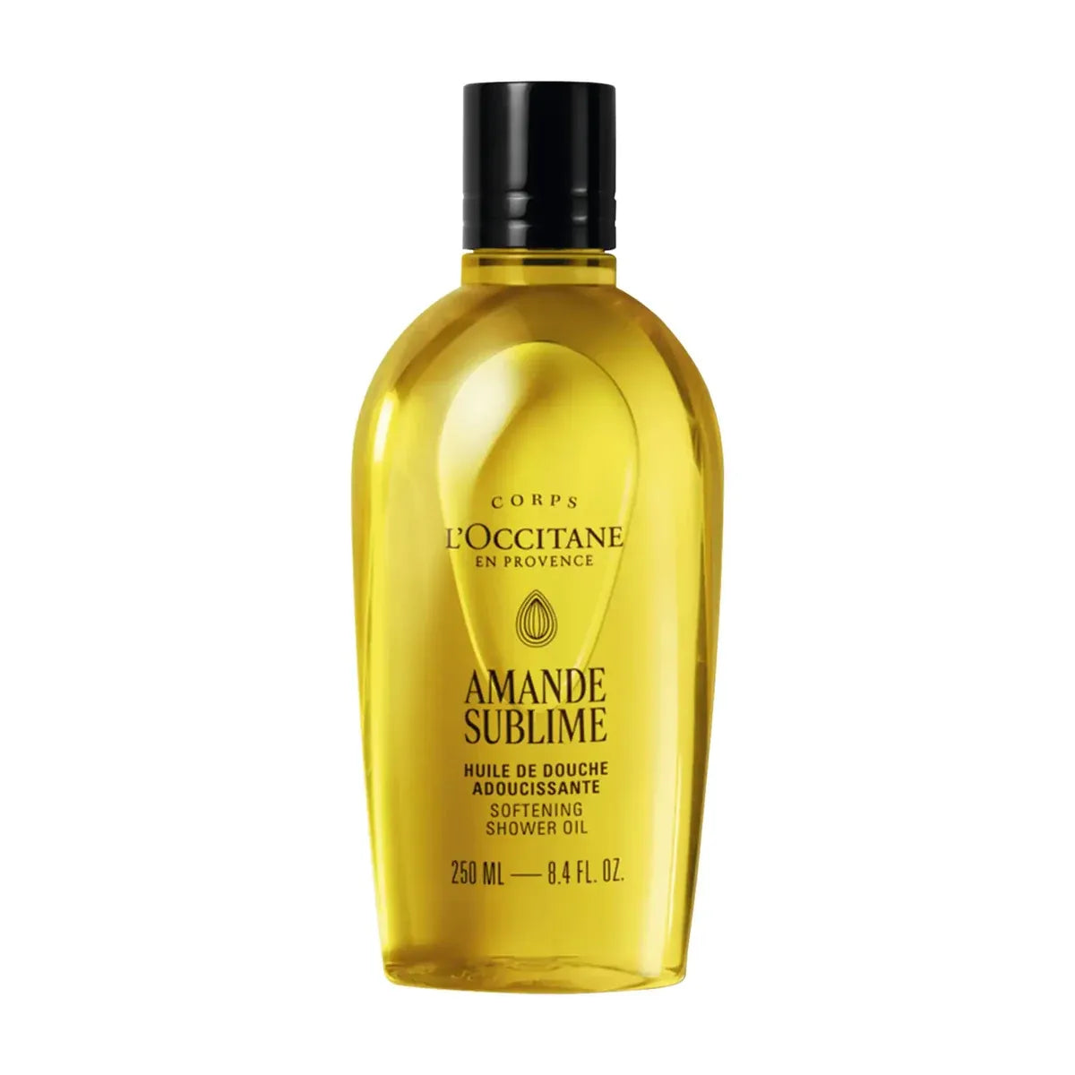 L’Occitane Almond Cleansing and Softening Shower Oil (Refillable)
