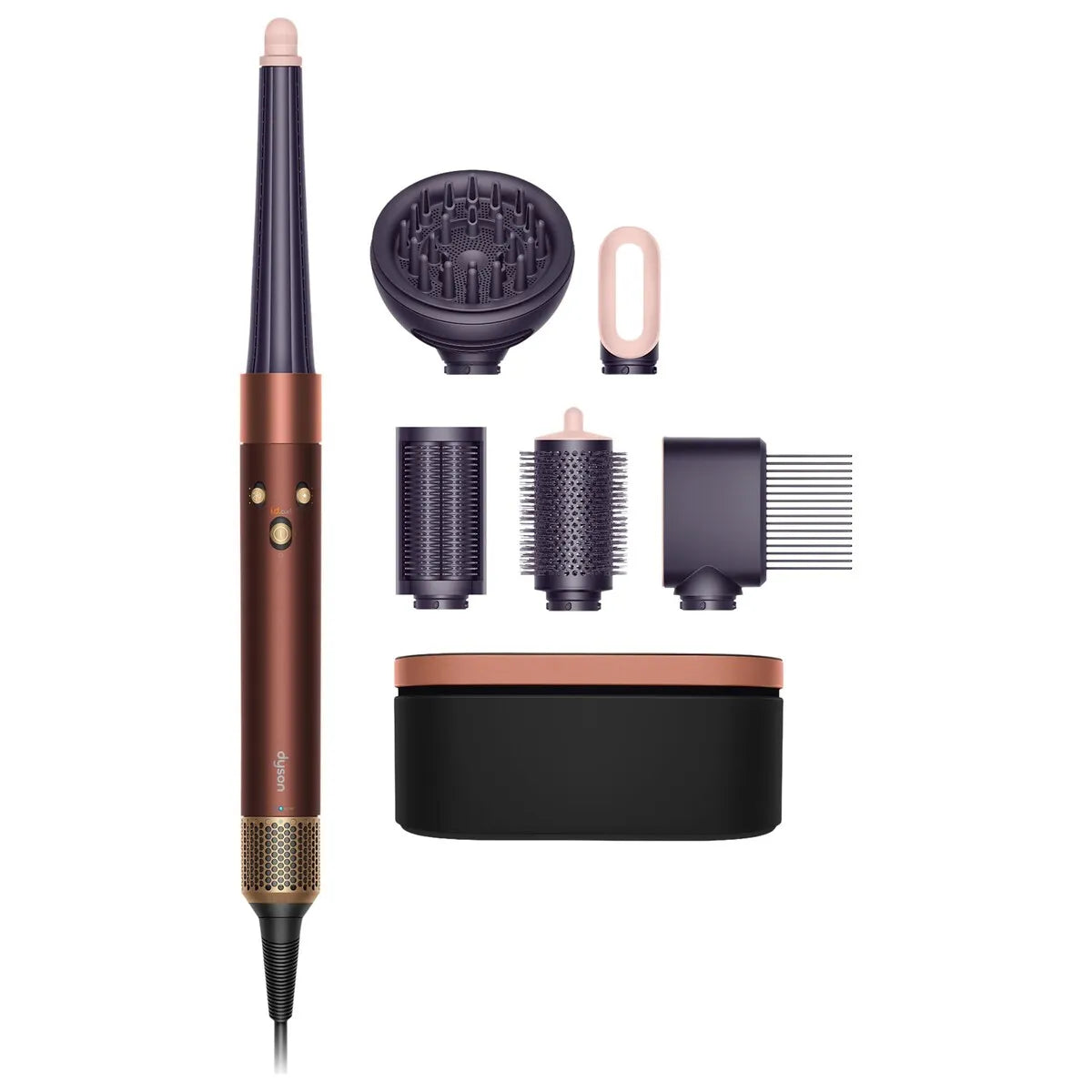 Dyson Airwrap i.d. Multi-Styler and Dryer Curly + Coily (Plum/Copper)
