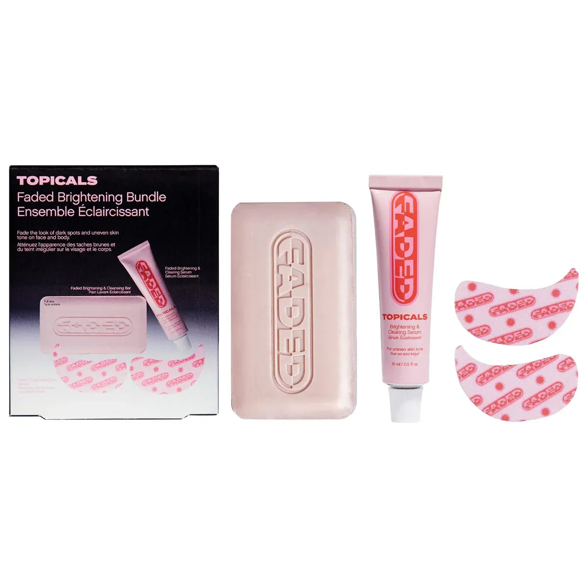Topicals Faded Brightening Bundle for Face & Body