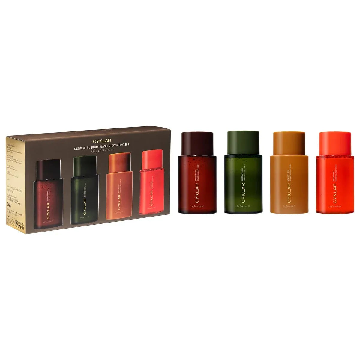 CYKLAR Sensorial Body Wash Gift Set