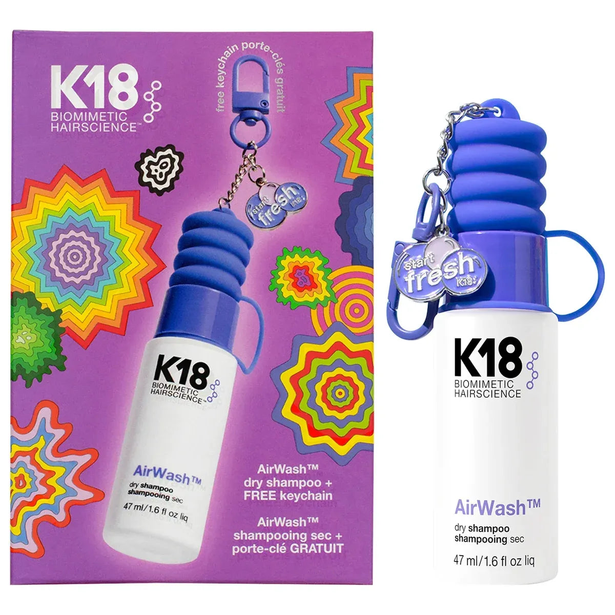 K18 Mini AirWash Dry Shampoo