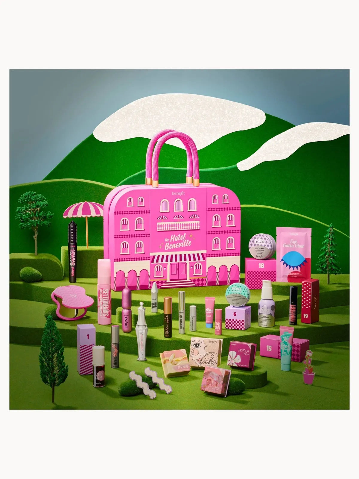 Benefit The Hotel Beneville 24-Piece Beauty Advent Calendar