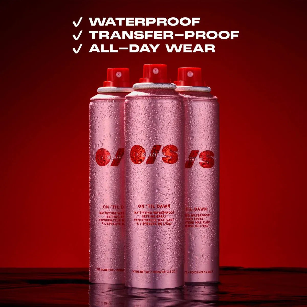 ONE/SIZE On 'Til Dawn Mattifying Waterproof Setting Spray