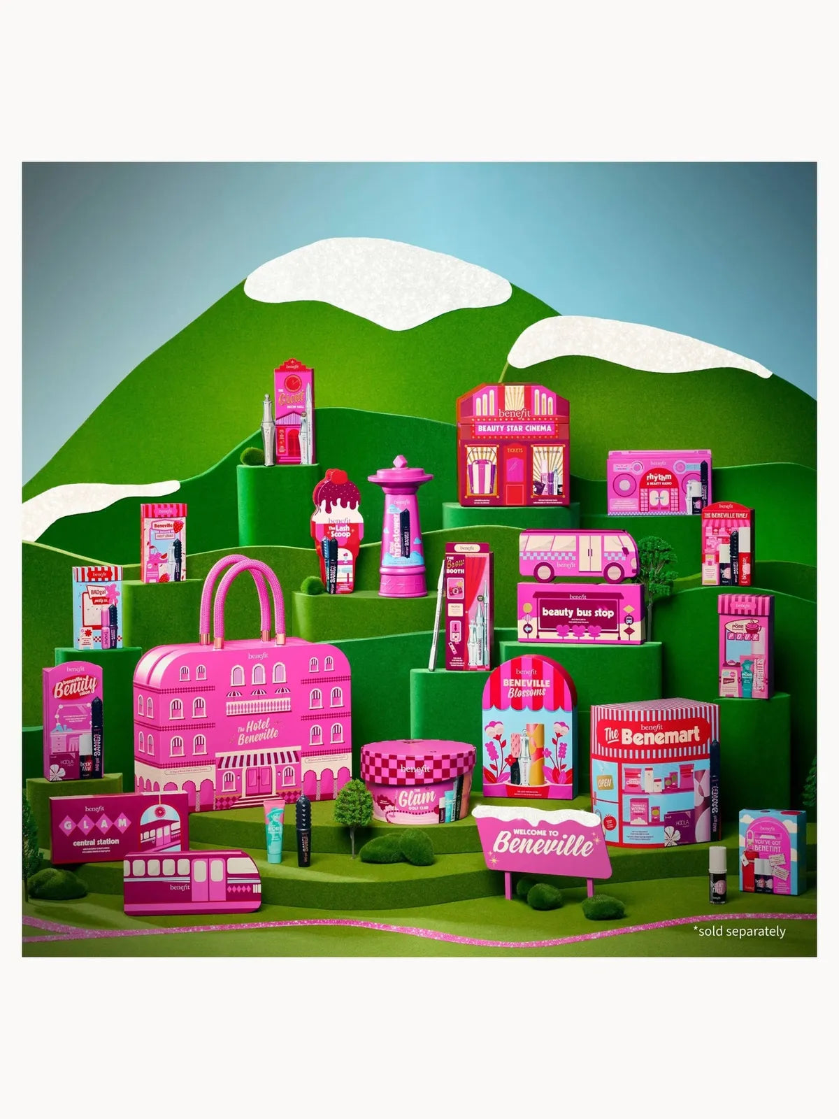 Benefit The Hotel Beneville 24-Piece Beauty Advent Calendar