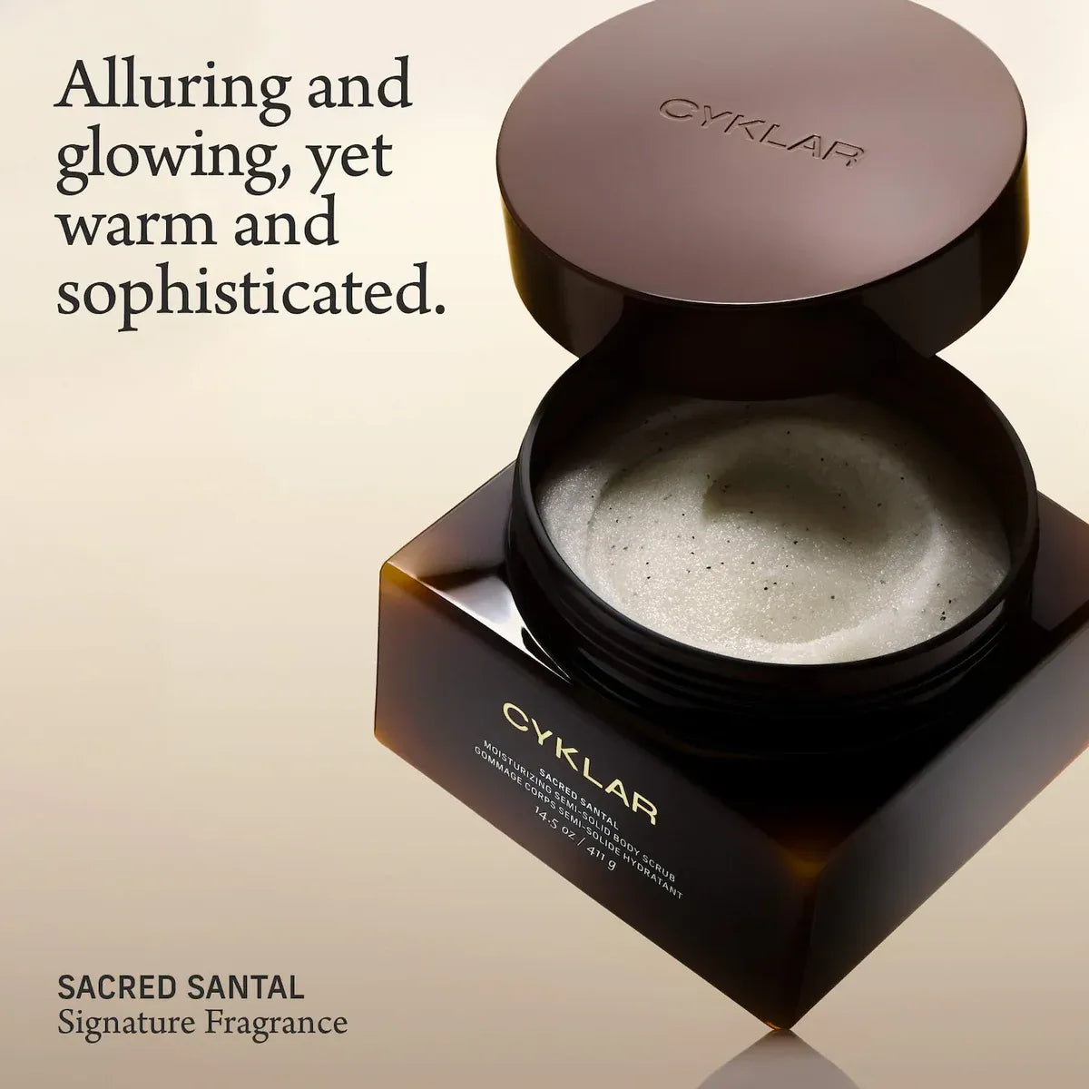 CYKLAR Sacred Santal Moisturising Body Scrub with Shea Butter