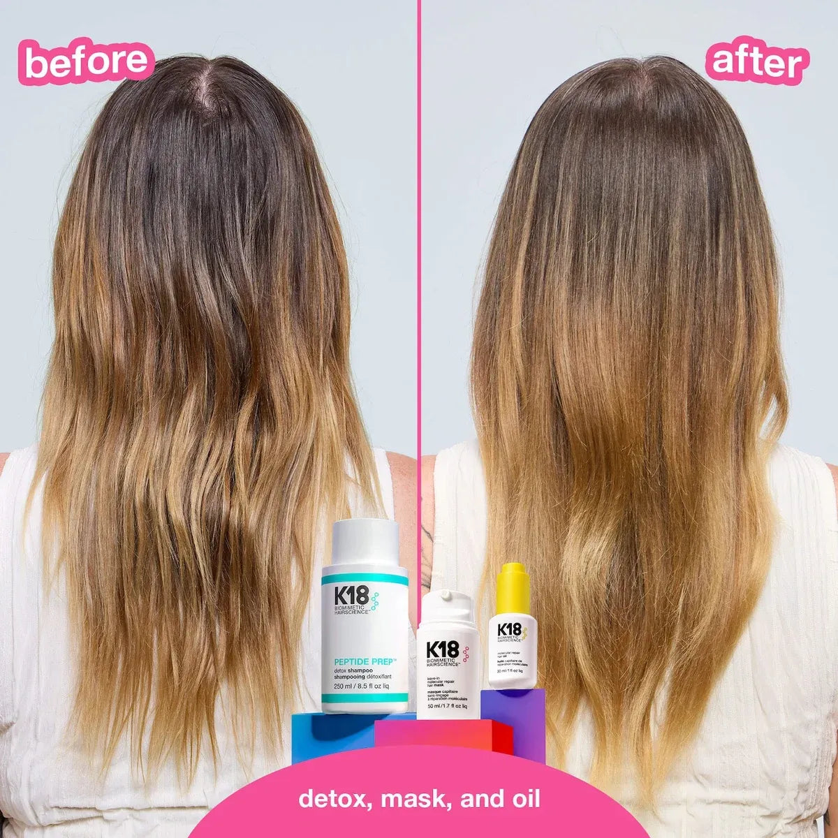K18 Mini Leave-In Molecular Repair Hair Mask