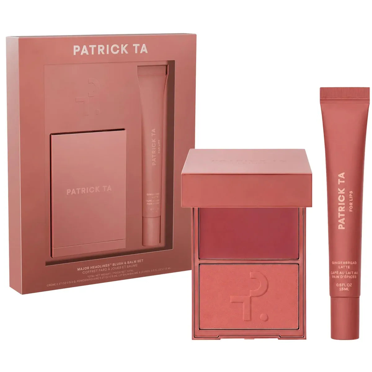 Patrick Ta Major Headlines Blush Duo & Lip Balm Gift Set