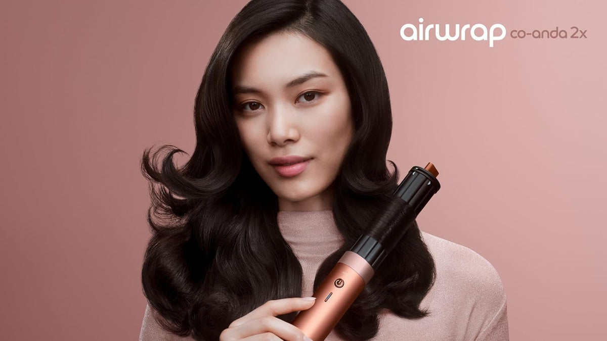 Dyson Airwrap Co-Spirit 2x Multi-styler and Dryer Straight+Wavy (Amber Silk)