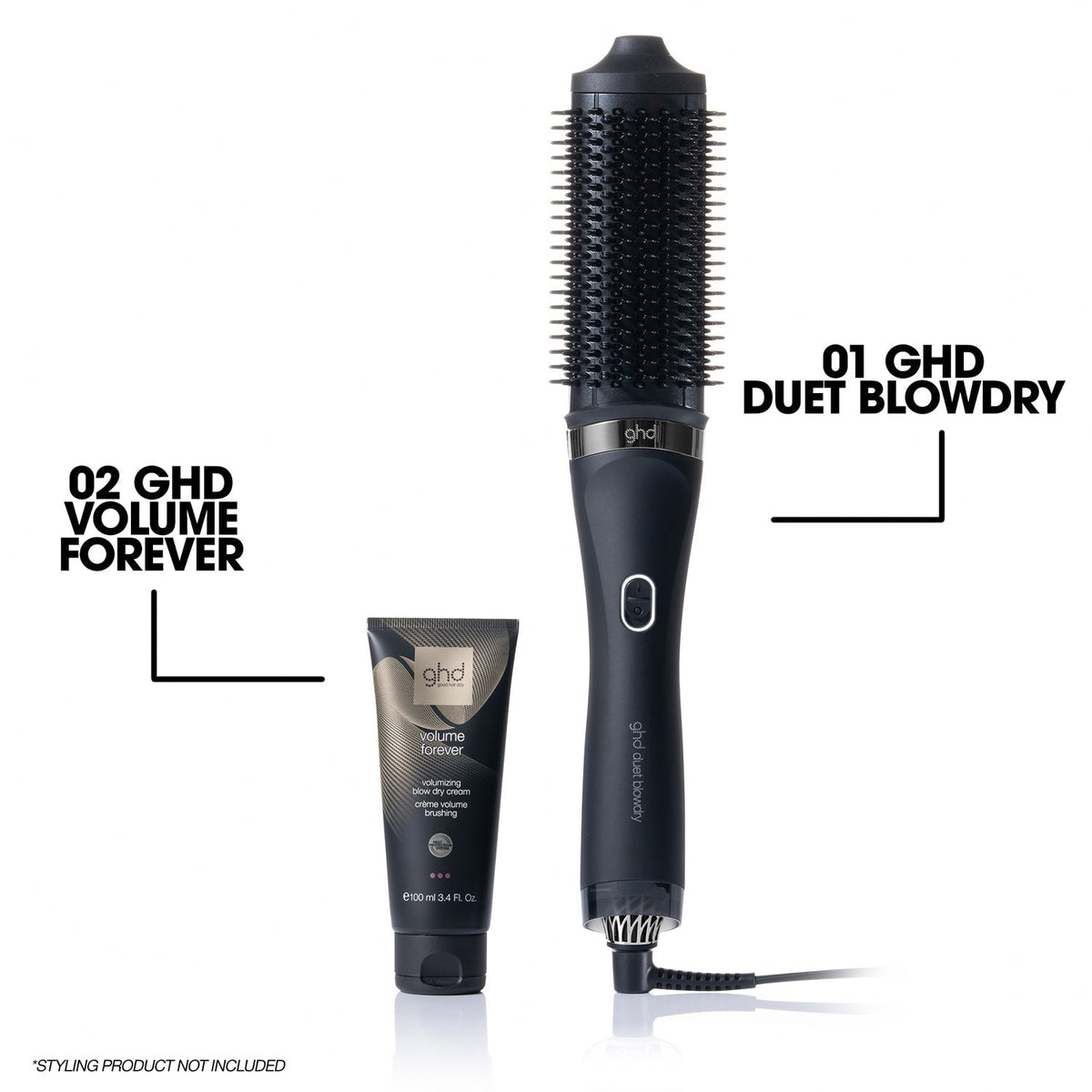 ghd Duet Blow Dry - 2-in-1 Hair Dryer Brush