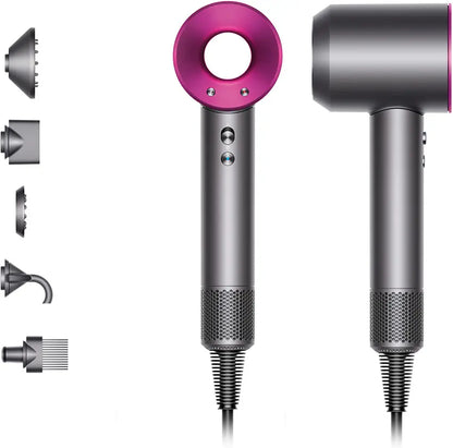 Dyson Supersonic HD07 Hair Dryer (iron/fuchsia)
