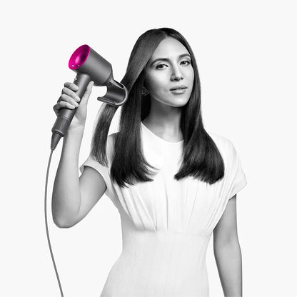 Dyson Supersonic HD07 Hair Dryer (iron/fuchsia)