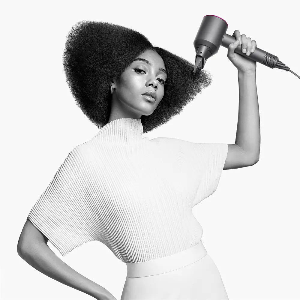 Dyson Supersonic HD07 Hair Dryer (iron/fuchsia)