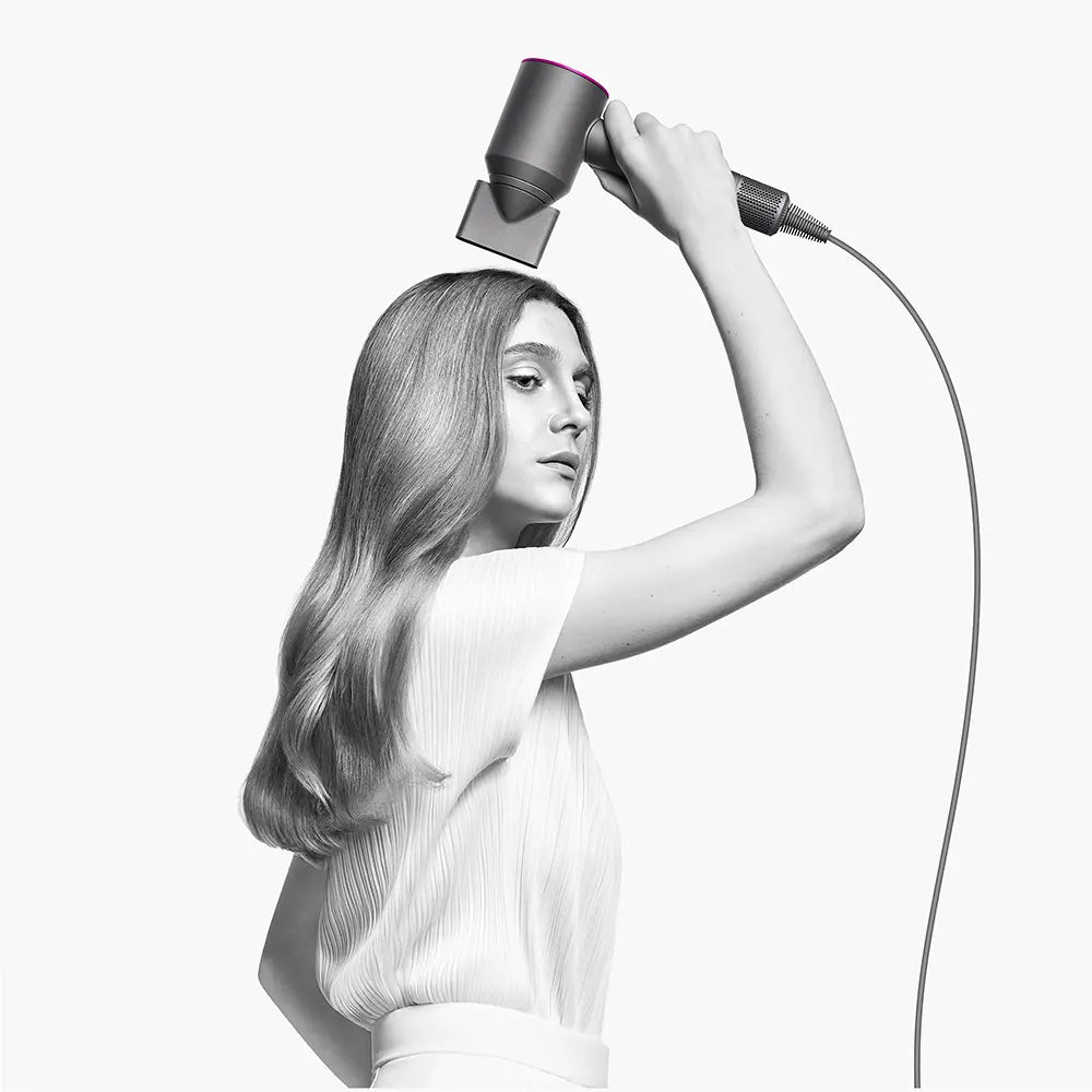 Dyson Supersonic HD07 Hair Dryer (iron/fuchsia)